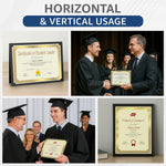 Load image into Gallery viewer, 50 Sheets Certificate Paper 8.5 x 11 for Printing Letter Size 180 GSM Printable Award Certificate Paper with Gold Foil Border Blank Diploma Certificates Graduation Achievement Document Cardstock