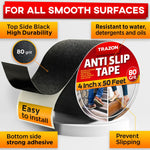 Load image into Gallery viewer, Grip Tape   Heavy Duty Anti Slip Tape for Stairs Outdoor Indoor Waterproof