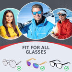 Load image into Gallery viewer, Glasses Strap Eyeglass Holder Band No Tail Strap for Sports M Size 13 inch 2 Pcs