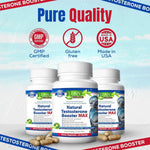 Load image into Gallery viewer, Testosterone Booster for Men over 50, Max Male Test Enhancing Pill, Libido Muscle Growth Super Workout Energy Supplement, Tongkat Ali, Tribulus, Maca Root, Horny Goat Weed, DHEA, Boron 90 Capsules