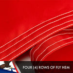 Load image into Gallery viewer, Iowa IA State Flag 3x5 Ft 10Pack Doublesided Embroidered Polyester By G128