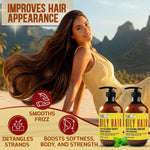Load image into Gallery viewer, Oily Hair Shampoo and Conditioner Set 16 Fl Oz Sulfate Free Moisturizing Cleanse for Oily Flaky Scalps Fights Dandruff and Itchiness Salon Professional Formula For Men and Women Set of 2