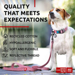 Load image into Gallery viewer, Recycled Cotton Dog Leash 6 Ft 10 Ft Eco Friendly Collar for Small Medium &amp; Large Dogs Reflective Dog Leash for Medium Dogs Strong Leashes for Large Breed Dogs Puppy Leash for Small Dogs