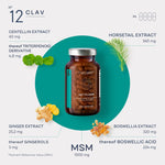 Load image into Gallery viewer, Boswellia Extract Capsules with MSM Horsetail Extract Gotu Kola Ginger Extracts