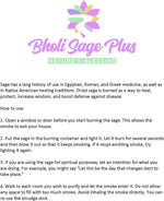 Load image into Gallery viewer, Bholi Sage Plus Sage Smudge Kit for Cleansing Negative Energy Lavender with White Sage Smudge Sticks Pack of 4