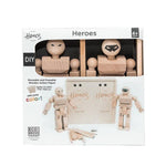 Load image into Gallery viewer, Playhard Heroes Action Figure DIY 2pcs