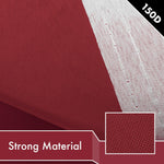 Load image into Gallery viewer, Solid Burgundy Color Flag 3x5 Ft 2Pack Printed 150D Polyester
