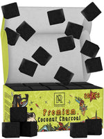 Load image into Gallery viewer, Hookah Charcoal Hookah Coals for Hookah Coconut 20 Count 10 oz 1x1x1 inch