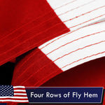 Load image into Gallery viewer, American Flag 75D Printed Polyester 3x5 Ft Brass Grommets Bright Colors
