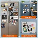Load image into Gallery viewer, 15 Pack Magnetic Picture Pockets for Home Set 10 4x6 &amp; 5 5x7   Black Magnet Picture Frames for Fridge   Clear Photo Sleeve Holder   Magnetic Picture Frames for Refrigerator   Magnet Photo Display