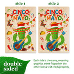 Load image into Gallery viewer, G128 Garden Flag Cinco De Mayo Cactus Double Sided 12x18 Blockout Fabric  Outdoor Seasonal Holiday Home Yard Decor