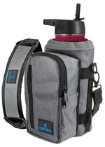 Load image into Gallery viewer, Water Bottle Holder Bottle Cooler w Adjustable Shoulder Strap 16 oz to 25oz