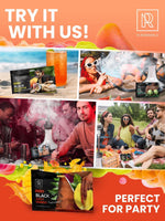 Load image into Gallery viewer, Black Mango Hookah Flavors Mango 3.5 ounce   Tea Leaves Juicy Mango Herbal 100 Gram Hookah Shisha Tobacco Free   Hookah Tobacco &amp; Nicotine Free Shisha with Real Organic Shisha Hookah Flavors Mango Fruit