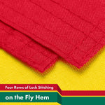 Load image into Gallery viewer, G128 3 Pack: Grenada Grenadian Flag  3x5 Ft  LiteWeave Pro Series Printed 150D Polyester  Country Flag, Indoor/Outdoor, Vibrant Colors, Brass Grommets, Thicker and More Durable Than 100D 75D Poly