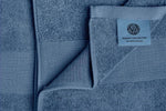Load image into Gallery viewer, 4 Pack Resort Collection Soft Bath Towels 28x55 in Luxury Plush Cotton Blue