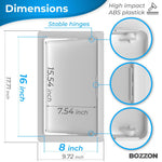Load image into Gallery viewer, Access Panel for Drywall 8x16 inch Wall Hole Cover Access Door Plumbing Access Panel for Drywall Heavy Durable Plastic White