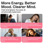 Load image into Gallery viewer, Myo Inositol D Chiro Inositol Supplement for Women Hormone Balance Healthy Ovarian Support 40:1 Myo Inositol Blend with Folate Vitamin D3 B12 &amp; 20 Billion CFU Probiotics 60 Capsules