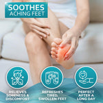 Load image into Gallery viewer, Magnesium Chloride Spray for Feet With Castor Oil 6.77 fl oz for Hydration Topical Foot Application for Women Men Kids and Adults Extra Strength Formula for Leg Spasms Muscle Cramps and Restless Legs