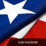 Load image into Gallery viewer, G128 3 Pack: Chile Chilean Flag  3x5 Ft  ToughWeave Series Embroidered 300D Polyester  Country Flag, Embroidered Design, Indoor/Outdoor, Brass Grommets