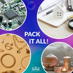 Load image into Gallery viewer, Clear Bubble Out Bags 12 x 11.5 Inch Pack of 10 Polyethylene Self Seal Bubble Pouches Cushioning Clear Bubble Bags for Packing Bubble Envelopes Bubble Out Pouches