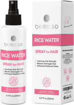 Load image into Gallery viewer, Rice Water Spray for Hair   With Rosemary Biotin and Castor Oil   Tonic for Women and Men with Thinning Hair   Fermented Thickening Treatment to Fight Hair Fall   Daily Strengthening Leave In Formula
