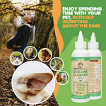 Load image into Gallery viewer, Dog Ear Cleaner Solution with Peppermint. Our Ear Cleaner for Dogs Helps to