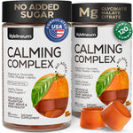 Load image into Gallery viewer, Calm Magnesium Glycinate Gummies for Adults 2 Pack Triple Magnesium Complex 600