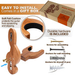 Load image into Gallery viewer, Guitar Holder Wall Mount Ash Wood Wooden Guitar Hanger Hook Stand Rack