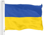 Load image into Gallery viewer, Ukrainian Flag 3x5Ft Printed 150D Polyester Brass Grommets Indoor Outdoor