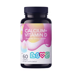 Load image into Gallery viewer, Calcium Vitamin D Gummies All Natural Gluten Free Non GMO Chews Calcium and