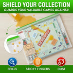 Load image into Gallery viewer, 5 Pack A3 Mesh Storage Bags with Zipper for Board Games Puzzles Mesh Bag with Zipper Plastic Mesh Zipper Pouch Document Bag   Large Zip Pouch   Board Game Storage Bags   Waterproof Zipper Pouch