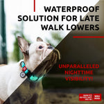 Load image into Gallery viewer, Waterproof Dog Collar Adjustable Glow in Dark for Medium Dogs 1016 inch Neck