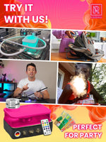 Load image into Gallery viewer, Pink Hookah Set Premium Portable Hookah Set With Everything And Bag