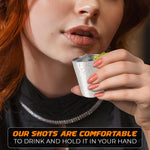 Load image into Gallery viewer, 15pcs Stainless Steel Shot Glasses Drinking Vessel   30 ml (1oz) Outdoor Camping Travel Coffee Tea Cup Silver Cup   Unbreakable Metal Shooters for Whiskey Tequila Liquor Great Barware Gift