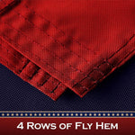 Load image into Gallery viewer, G128 5 Pack: Betsy Ross TeaStained Flag  2.5x4 Ft  ToughWeave Pro Series Pole Sleeve Embroidered 420D Polyester  Historical Flag, Embroidered Design, High Quality, NO Flagpole Included