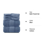 Load image into Gallery viewer, Resort Collection Soft Bath Towel Set 8 Pcs Luxury Hotel Plush Absorbent Cotton