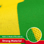 Load image into Gallery viewer, G128 2 Pack: Hawaii Kanaka Maoli Flag  3x5 Ft  LiteWeave Pro Series Printed 150D Polyester  Indoor/Outdoor, Vibrant Colors, Brass Grommets, Thicker and More Durable Than 100D 75D Polyester