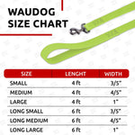 Load image into Gallery viewer, WAUDOG Waterproof Dog Leash 4 Ft 6 Ft Anti Slip Dog Leash for Large Dogs Small and Medium Dogs Heavy Duty Dog Leash with Water and Dirt Resistant Long Or Short Dog Leashes for Boy &amp; Girl Dogs