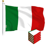 Load image into Gallery viewer, Italy Italian Flag 3x5 Ft 5Pack Printed Polyester By G128