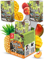 Load image into Gallery viewer, Small Fruit Hookah Flavors Set   3 x 50g non tobacco hookah flavor for your Hookah Bowl (Tropical fruit mix   Peach   Mango) Hookah Bundle Pack of 3   Try these Tobacco Free Shisha