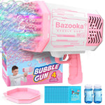 Load image into Gallery viewer, Bubble Machine Blaster Pink Bubble Gun for Kids Adults Automatic Bubble Gun