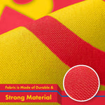 Load image into Gallery viewer, G128 5 Pack: Mongolia Mongolian Flag  3x5 Ft  LiteWeave Pro Series Printed 150D Polyester  Country Flag, Indoor/Outdoor, Vibrant Colors, Brass Grommets, Thicker and More Durable Than 100D 75D Poly