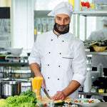Load image into Gallery viewer, Black Disposable Beard Nets for Men Food Service 18 Inch Pack of 100 Nylon Disposable Beard Covers Nets for Cooking. Kitchen Beard Guard for Restaurant. Beard Cover Protector