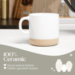 Load image into Gallery viewer, Ceramic Mug 12oz Trendy Gloss Body &amp; Nature Baked Base Microwave Safe Coffee