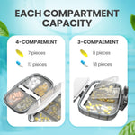 Load image into Gallery viewer, Medicine Pill Organizer for Travel Airtight Pill Box Large Vitamin Organizer