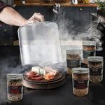 Load image into Gallery viewer, Wood Chips Set for Smoking Infuser Apple Cherry Hickory Pecan Wood 5 Pcs Set