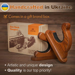 Load image into Gallery viewer, Gun Rack Wall Mount Natural Wood Hold Up Displays Horizontal Store Gun Rack