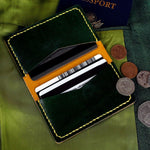 Load image into Gallery viewer, Leather Cardholder Wallet Compact Slim Design for Men and Women Front Pocket