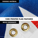 Load image into Gallery viewer, G128 Combo Pack: 6 Feet Tangle Free Spinning Flagpole (Silver) Chile Chilean Flag 3x5 ft Printed 150D Brass Grommets (Flag Included) Aluminum Flag Pole