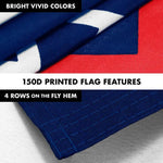 Load image into Gallery viewer, Combo Pack: 6 Feet Tangle Free Spinning Flagpole (Black) Trump Keep America Great Flag 3x5 ft Printed 150D Brass Grommets (Flag Included) Aluminum Flag Pole